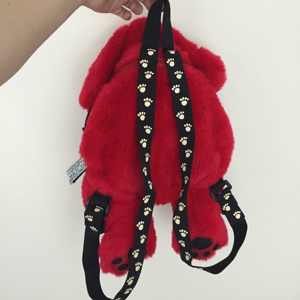 !SOLD! Vintage 90's Clifford Plush Backpack - Picture 4 of 7